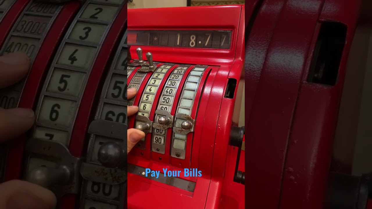 Classic Antique Style Cash Register 💵