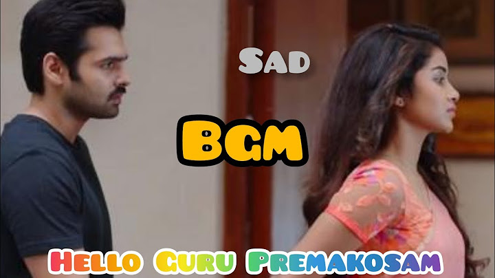 Hello Guru Prema Kosame Emotional BGM Music
