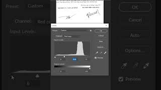 Separate signature from Image in Photoshop - Short Photoshop Tutorial