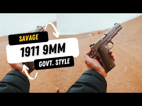 1911 9mm Government Style - Savage Arms