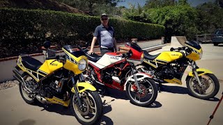 Ride the Yamaha RZ350 Kenny Roberts two stroke rocket and learn all the secrets