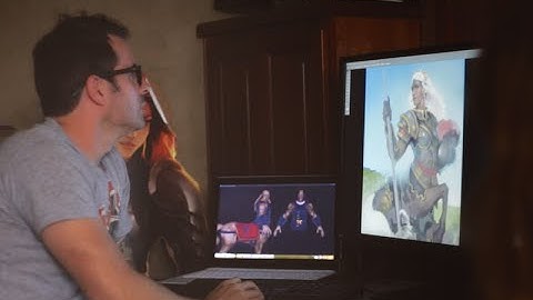 Crowfall - Centaurs, an artist