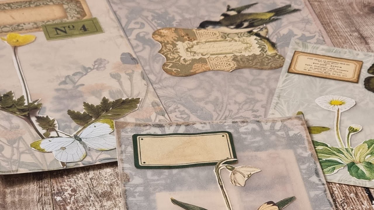 Vellum Journal Cards Make it Monday YouTube