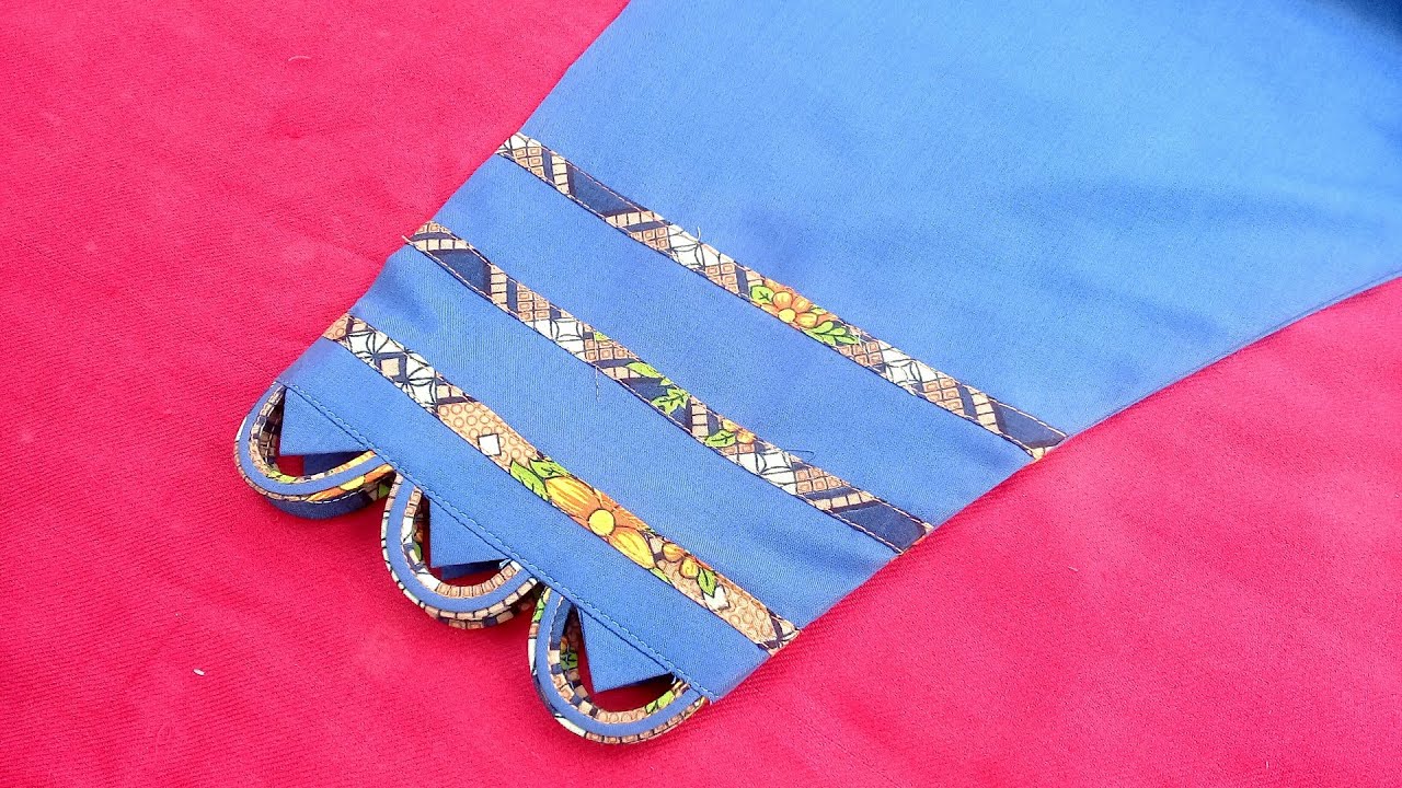 Trouser/poncha design full toturial Cutting and Stitching YouTube