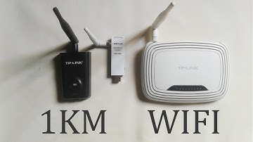How to receive WiFi signals from 1 KM/ کلومیٹر سے وائی فائی سگنل کیسے حاصل کریں 1