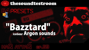 Argon synth for iPhone │ 64 Bazztard presets FREE - haQ attaQ 59