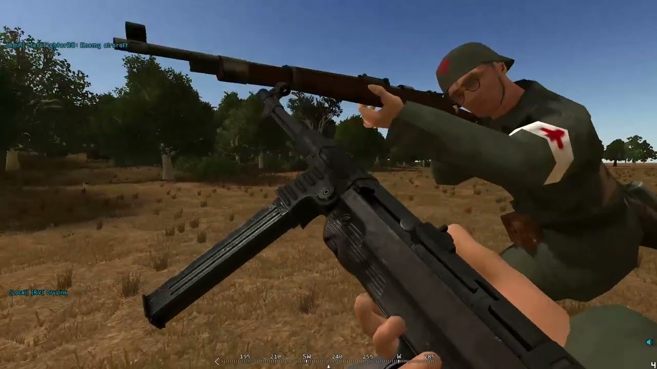 Project Reality German Tank Versus Soviet plane