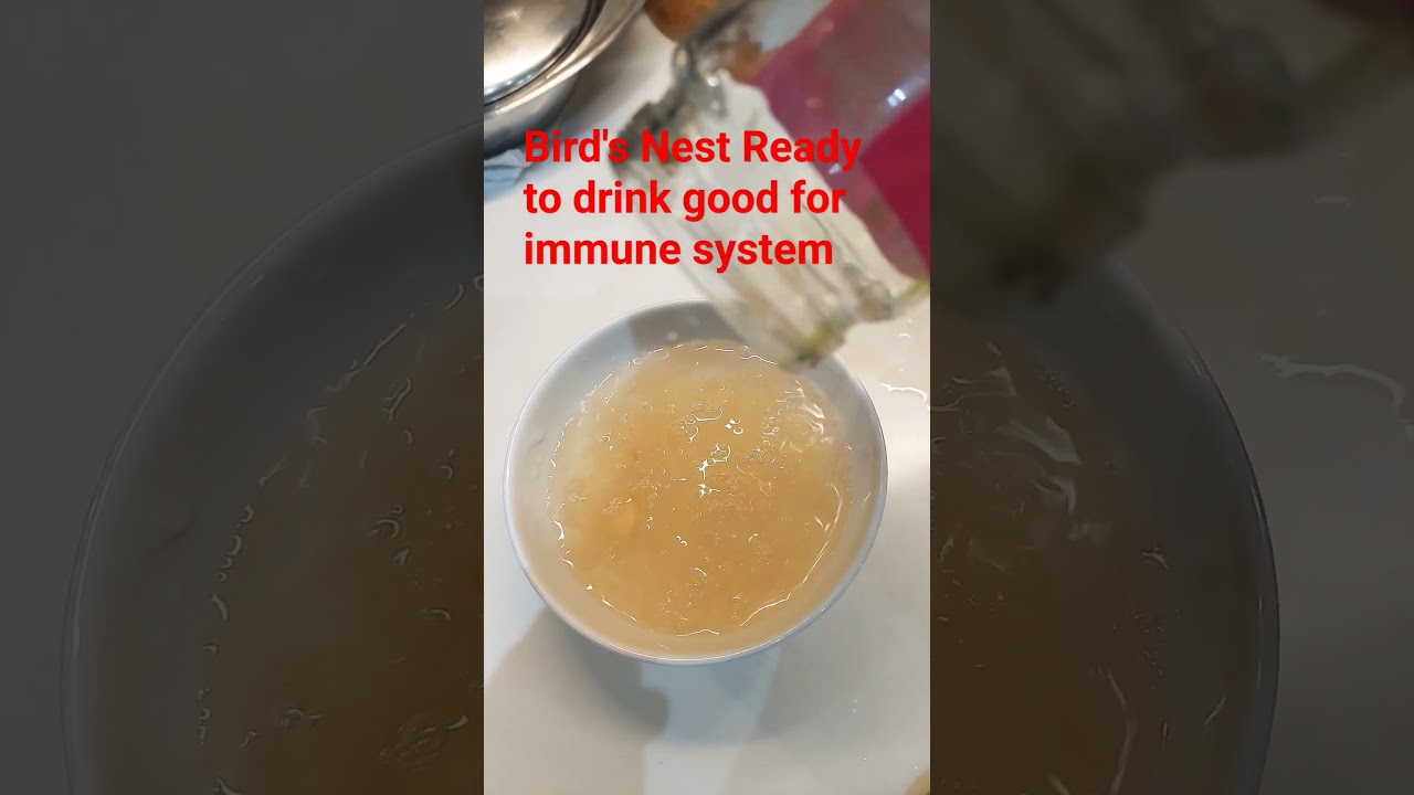 BIRD'S NEST READY TO DRINK GOOD FOR IMMUNE SYSTEM 