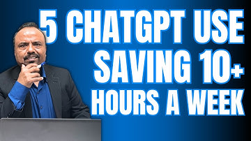 5 Easy Ways I Save 10 Hours Every Week With ChatGPT!