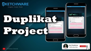 Sketchware | Duplikat project in Sketchware.