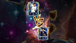 WHO IS BETTER? Khvicha Kvaratskhelia 119 LW 🆚️ Kylian Mbappé 120 LW #fifamobile #shorts #fcmobile