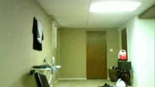 Dumb Girl Falls off Table