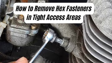 How to Remove Hex Fasteners in tight access areas with Gripedge RPT Technology