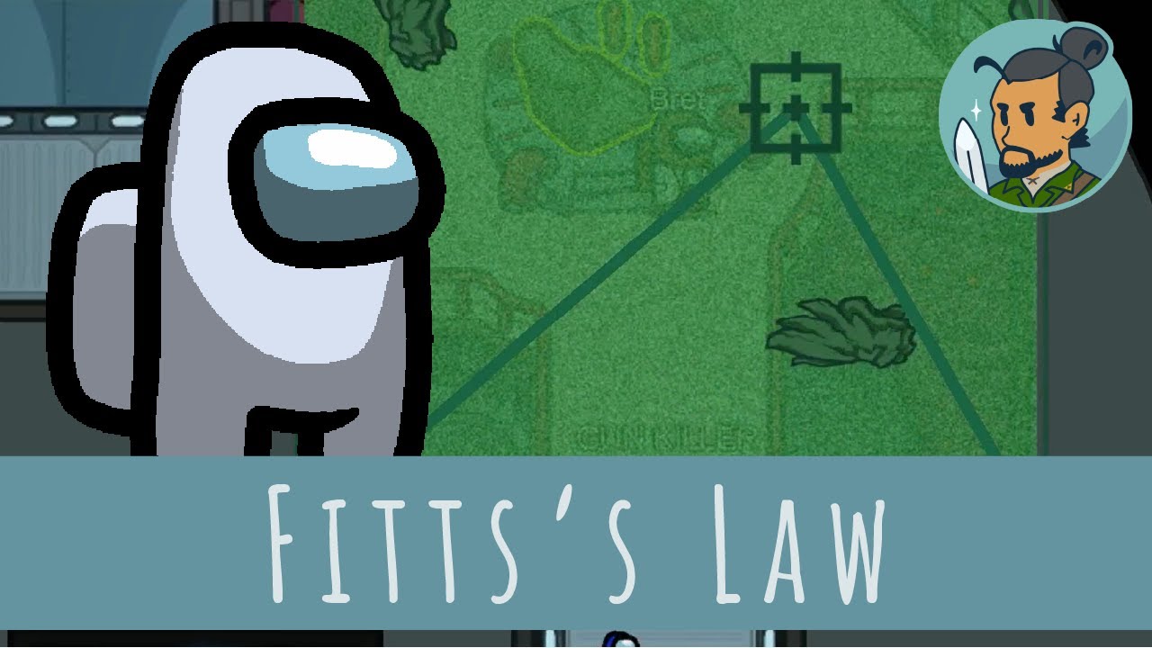 Fitts's Law - Game Mechanic explained with Among Us