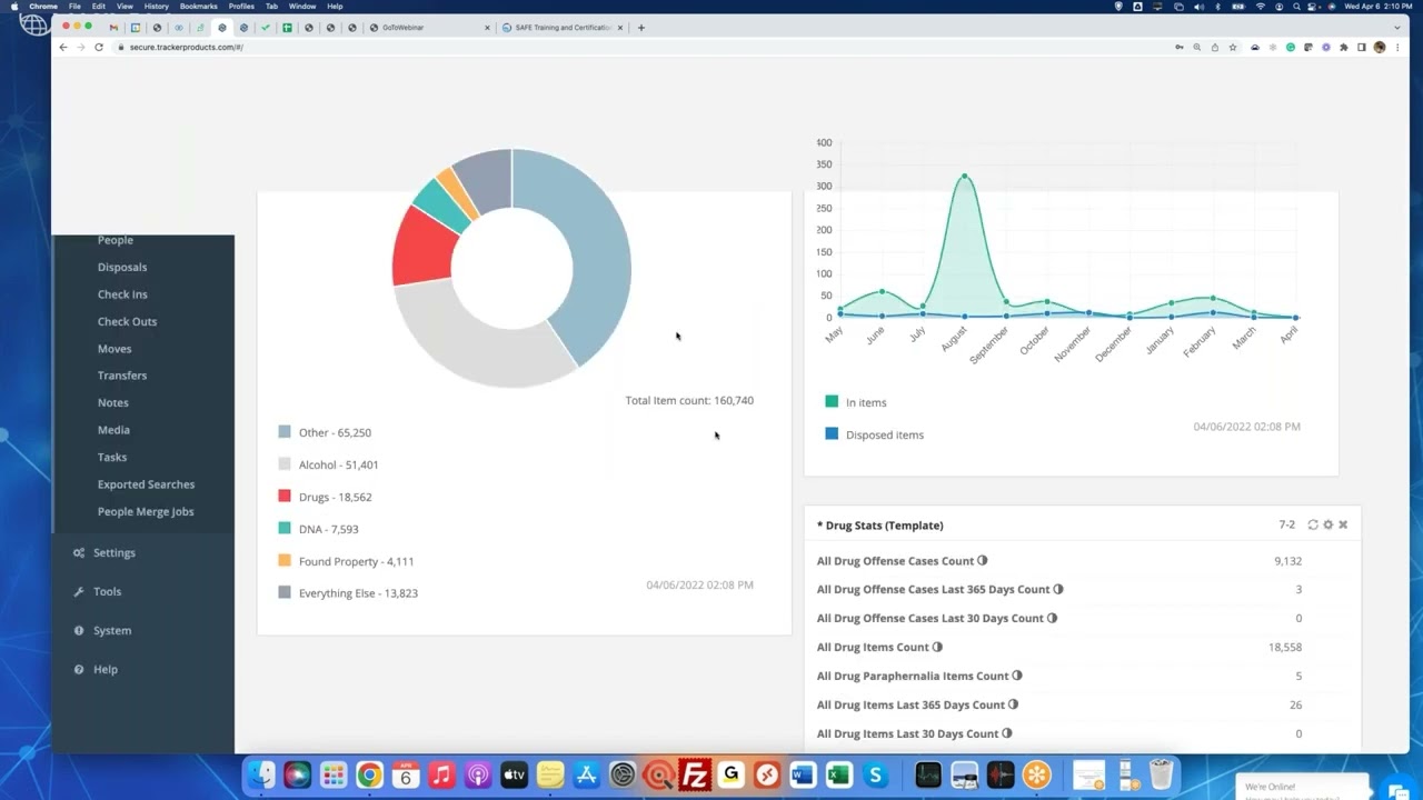 SAFE Evidence Management Software Online Training Advanced Searching
