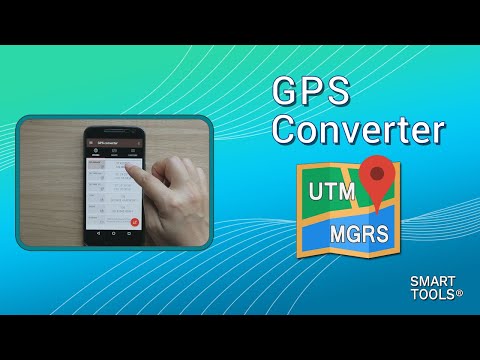 GPS coordinate converter