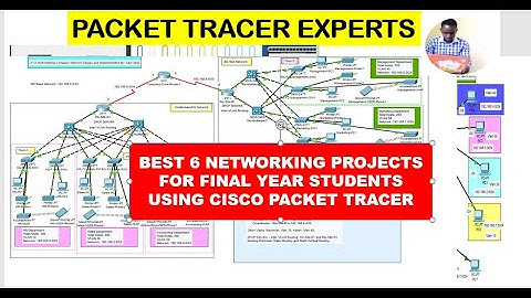 BEST Final Year Networking Projects Using Cisco Packet Tracer