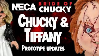 NECA Bride of Chucky: Chucky & Tiffany Prototype Image Updates