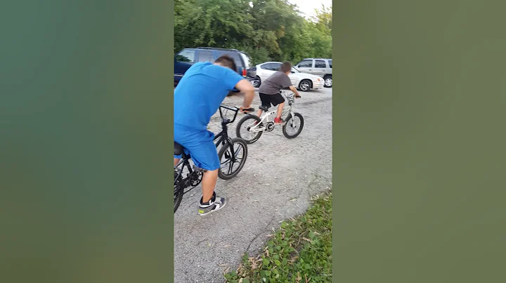 Doing trikes on BMX bikes
