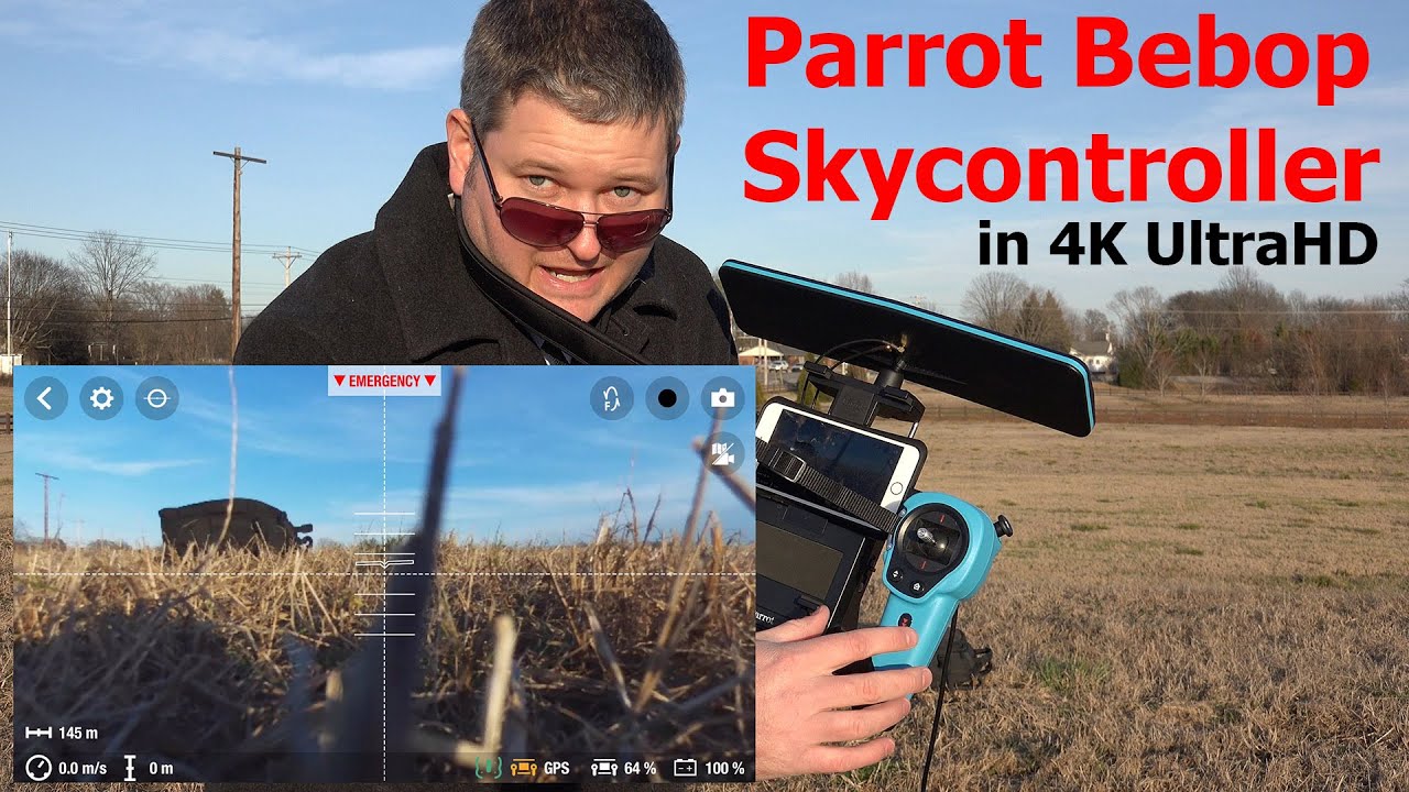 Parrot Bebop Drone with Skycontroller ULTIMATE DEMONSTRATION in 4K UltraHD