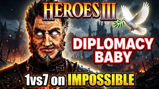 Heroes 3 - Friday Challenge | DIPLOMACY ONLY!!! - 1v7 on Impossible screenshot 4