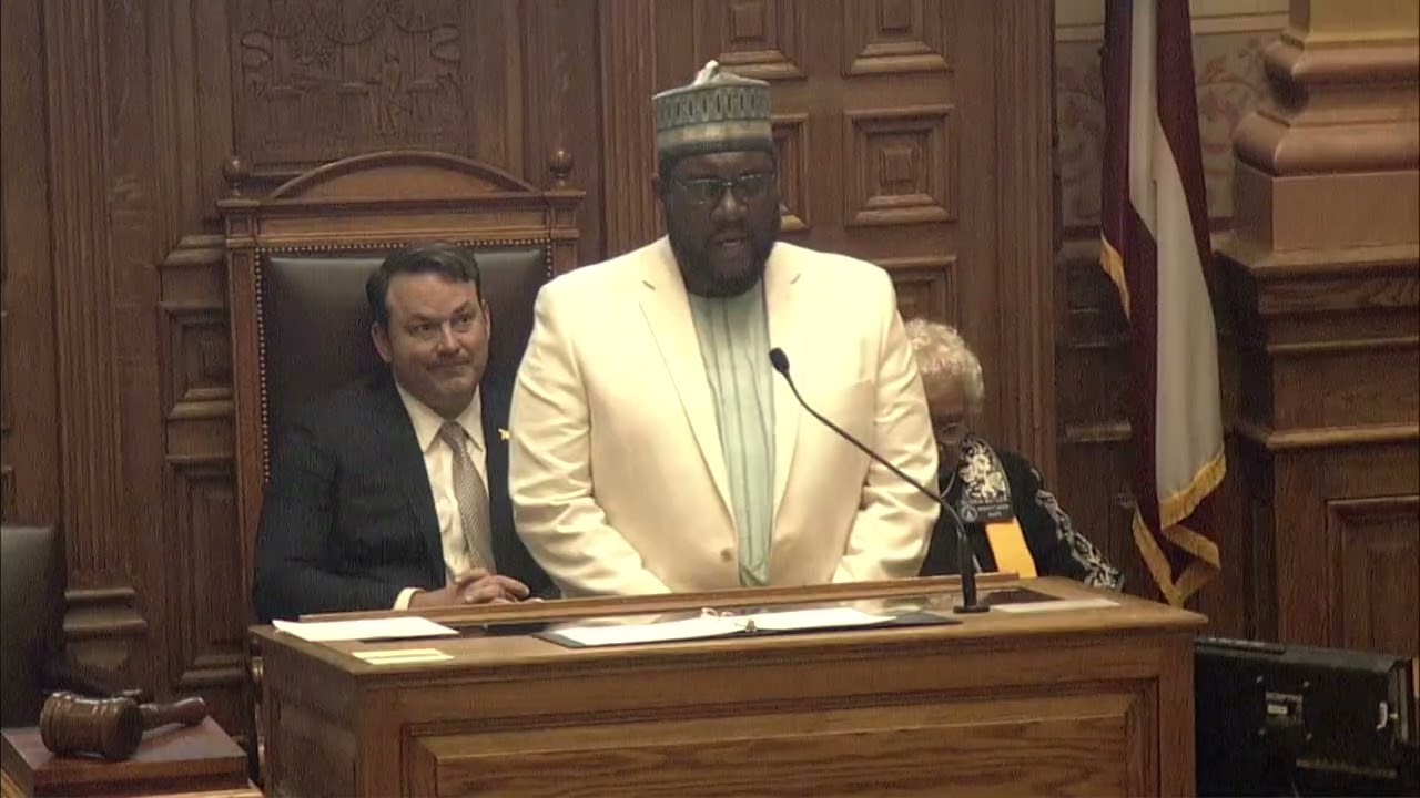 Voices of Muslims | GA Senate Session Chaplain | Imam Bashir Mundi | Quran Recitation