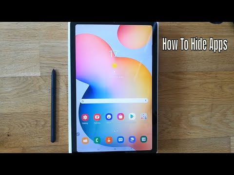 How to Hide Apps in Samsung Galaxy Tab S6 Lite - Easy Trick