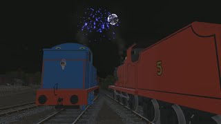Thomas And The Firework Display - Michael Brandon Us Trainz Remake