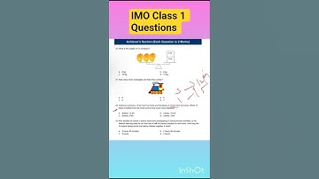 IMO SOF Class 1 Olympiad Question ⁉️#olympiadclass1 #mathsolympiadexam