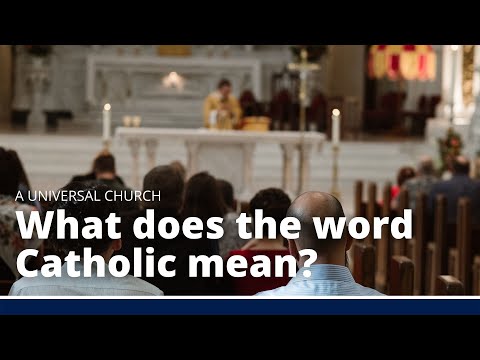 Video: Ko burtiski nozīmē vārds katolis?