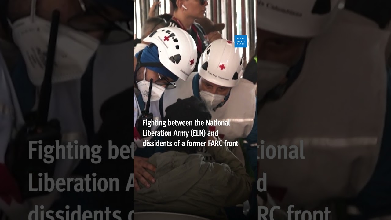 Clashes between rival armed groups escalate in northeast Colombia.