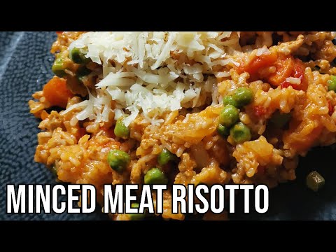 MINCED MEAT RISOTTO│The Best Risotto From One Pot