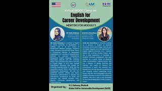 Module 5 । Virtual MOOC Camp on English for Career Development by the U.S. Embassy, Dhaka and GASD