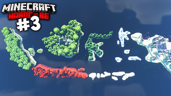 Gw Membuat PULAU INDONESIA Berisi Semua Biome di Minecraft Hardcore (S1:Ep3)