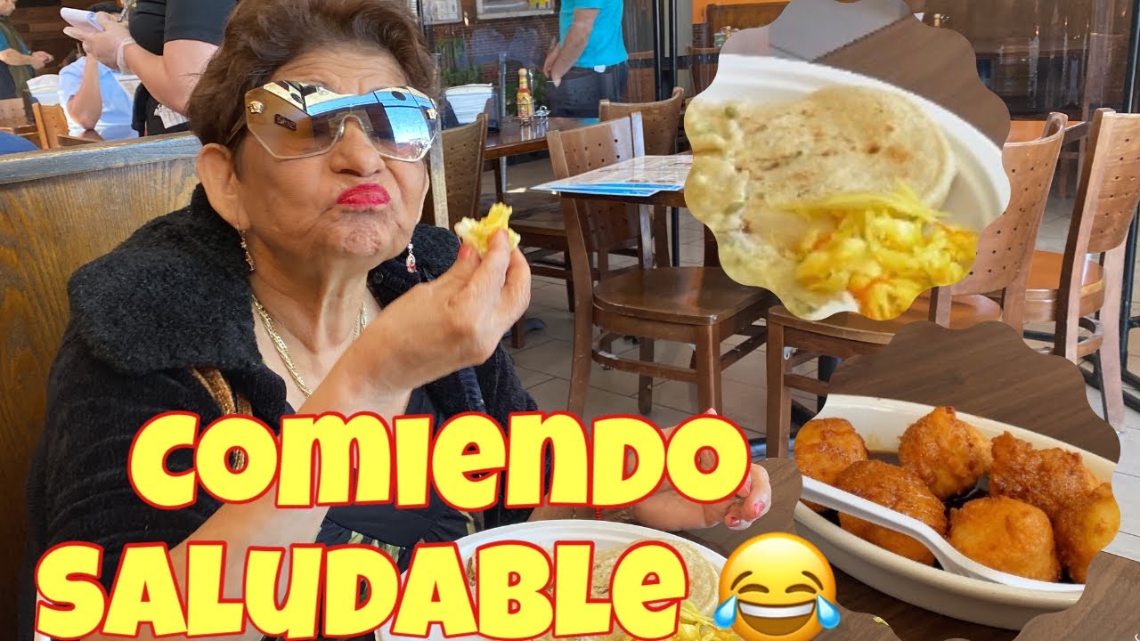 Tía María comiendo saludable!
