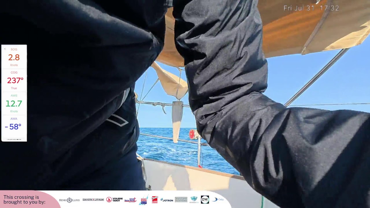 ⁣24/7 LIVE - Mara Sailing ALONE to France - 5 weeks until race start