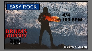 Drumless Track | Easy Rock | 100 Bpm