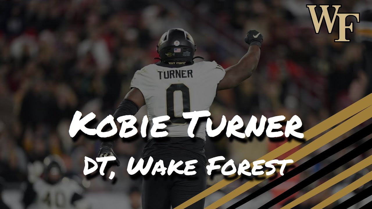 Kobie Turner (DT, Wake Forest) Scouting Report, Los Angeles Rams || 2023 NFL Draft