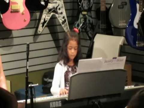 Lauren on Piano at Bethel Music Center's 2011 Stud...