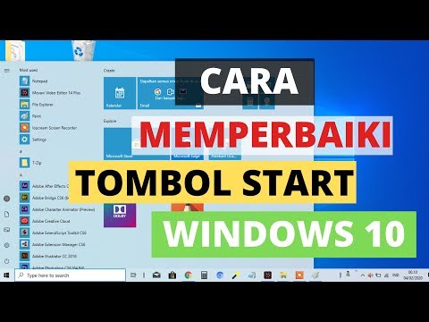 Video: Mengapa Di Windows 10 Tombol Start Tidak Berfungsi Dan Menu Utama Tidak Terbuka