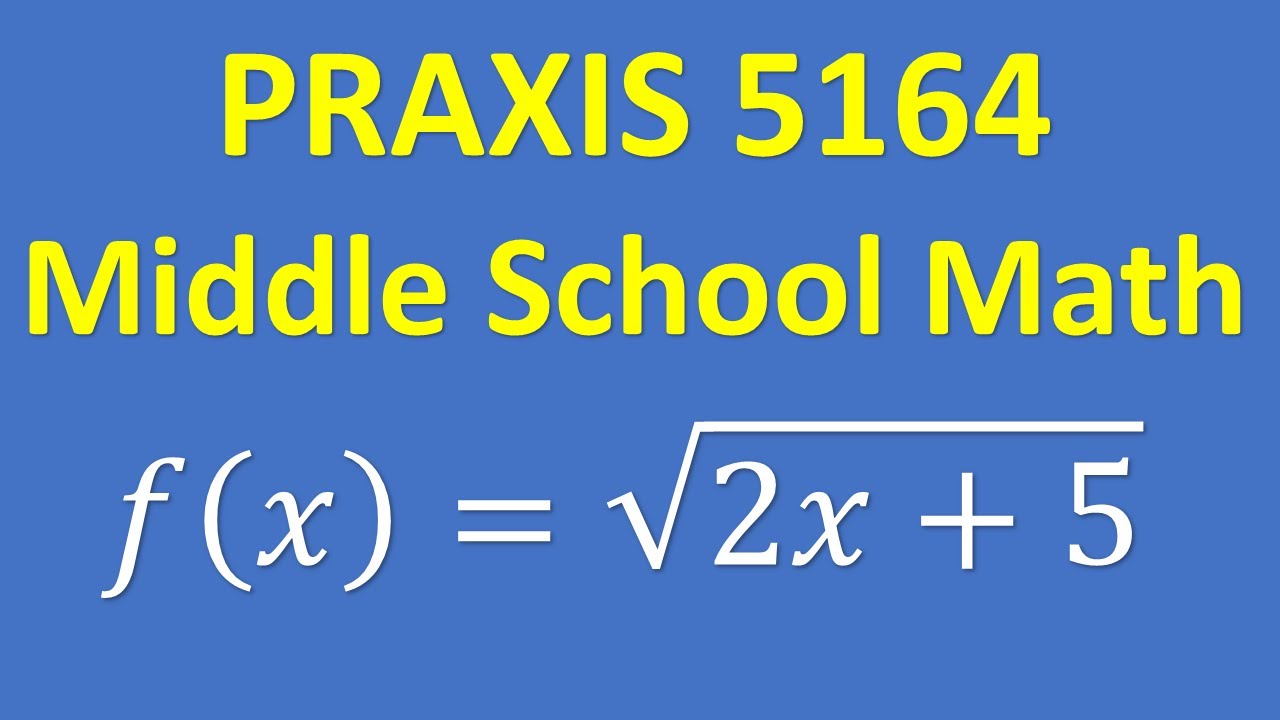 テストプリント Wrath of Oko 5/16/2054 DA1 RU03 Praxis 5164 Math Practice Problem | Find the Domain of a Function