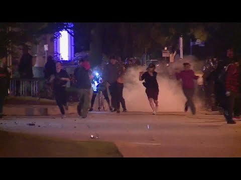 12:48 a.m.: Tear gas deployed in Kalamazoo