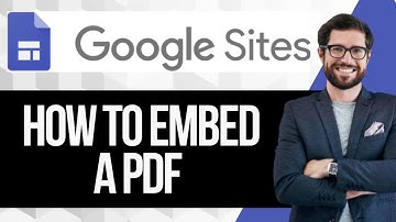How to Embed a PDF in Google Sites