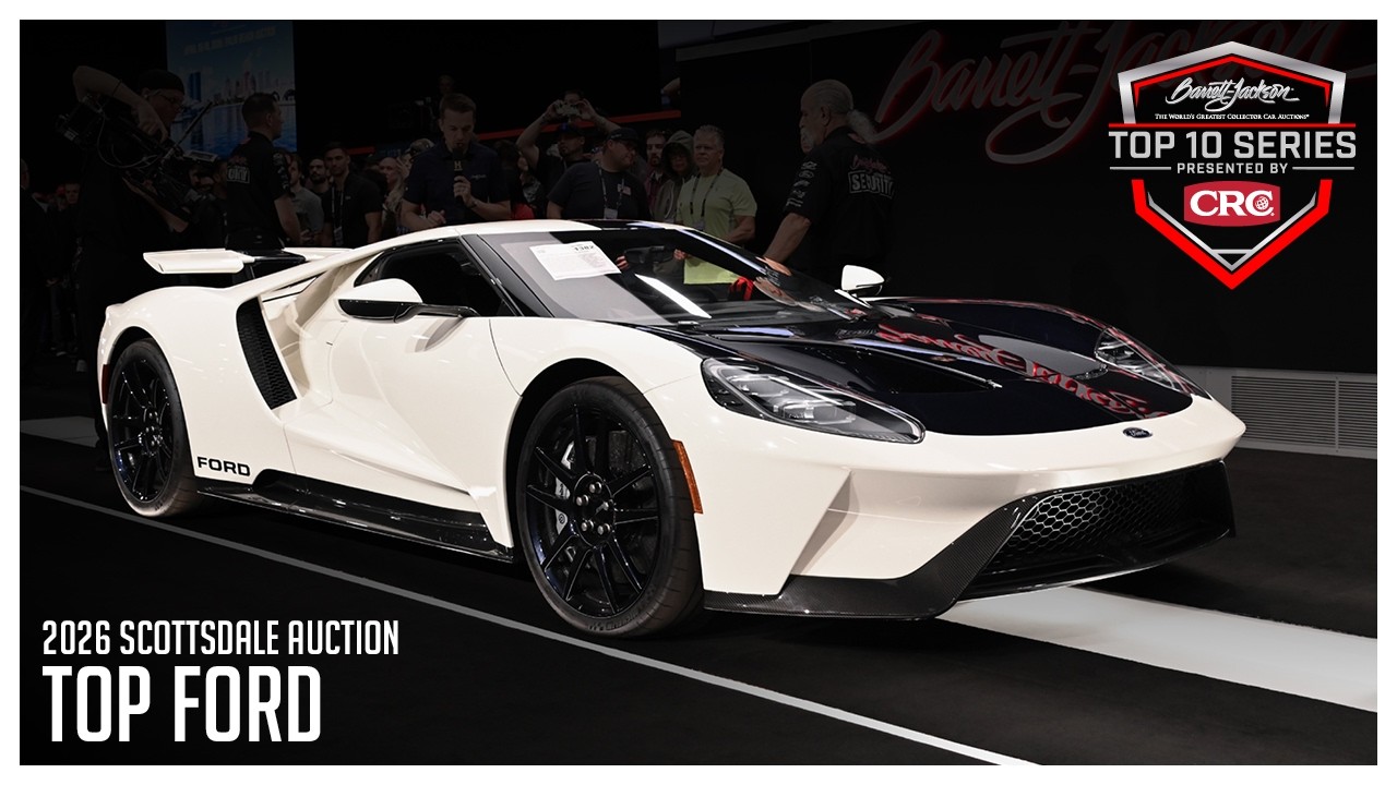 Top 10 FORD at Barrett-Jackson’s 2026 Scottsdale Auction - BARRETT-JACKSON TOP 10