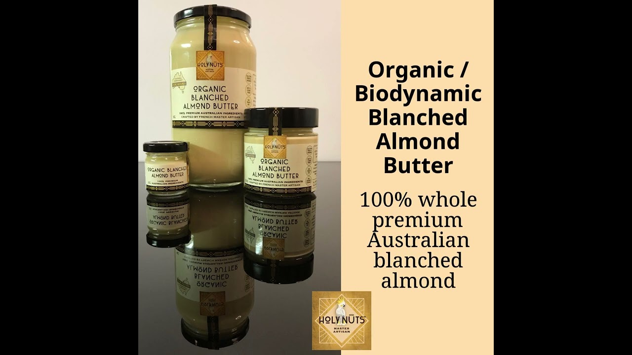 Organic / Biodynamic Blanched Almond Butter