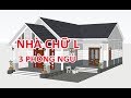 GỢI Ý MẪU NHÀ CẤP 4 MÁI THÁI CHỮ L ĐẸP VÙNG NÔNG THÔN | KIẾN TRÚC NHÀ VIỆT