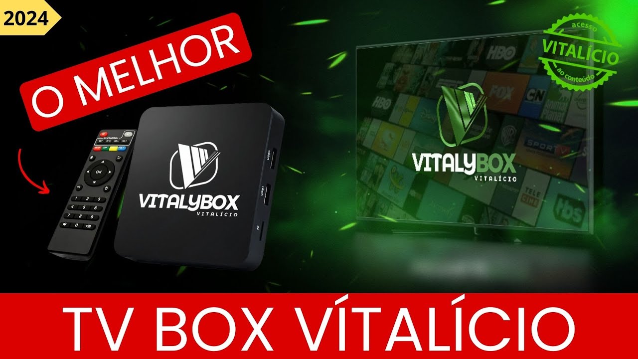 🔴 O Melhor Tv Box Vitalício de 2024! BOM e BARATO! Com Tudo Liberado ...