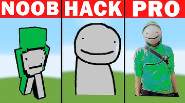 NOOB VS PRO VS HACKER Minecraft Pixel art✨Dream