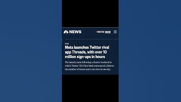 Threads Vs Twitter - Internet War Between Elon Musk And Mark Zuckerberg