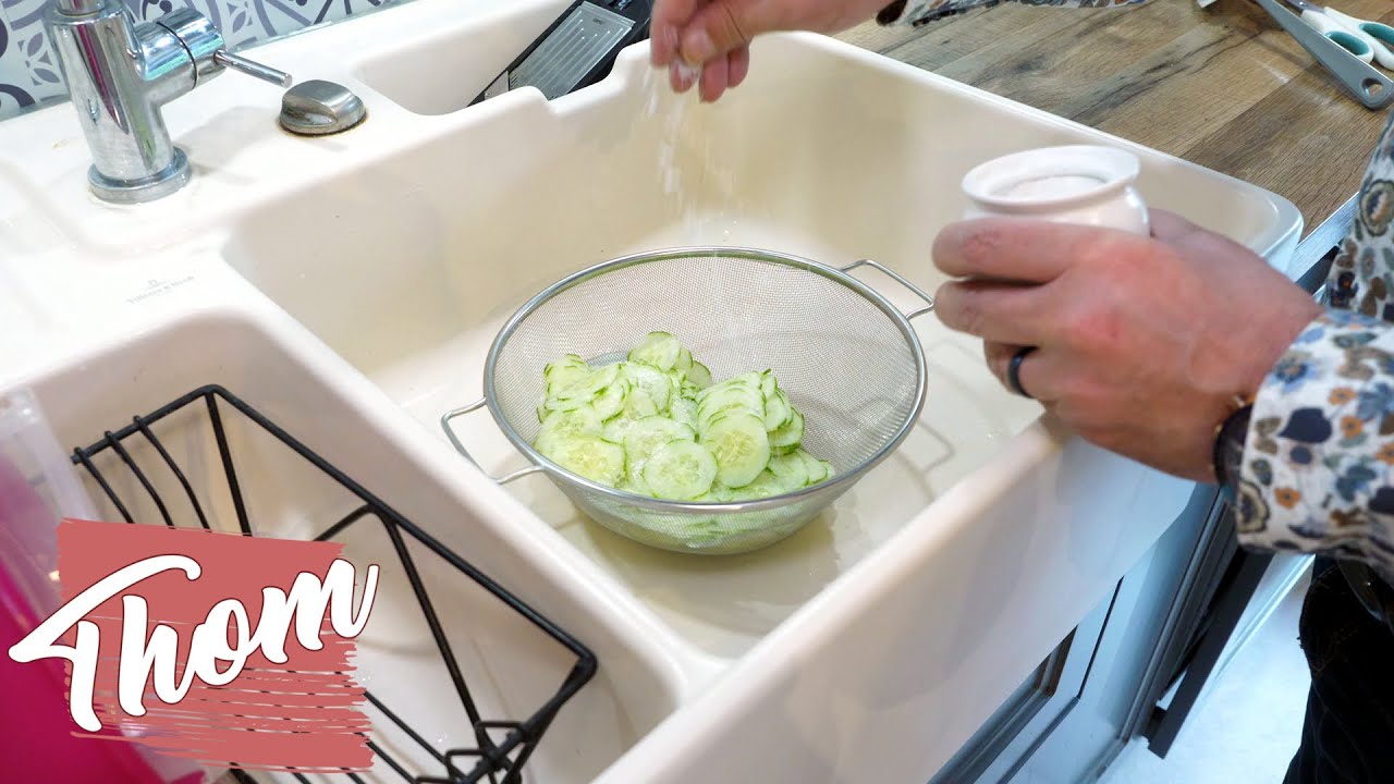 Mein cremiger Gurkensalat, der auch ohne Dill begeistert! 😉